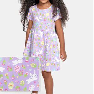 NWT The Children’s Place Toddler Girls Easter Everyday Dress - purple
